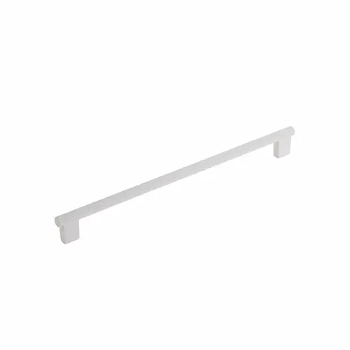 12" Center to Center Aspero Cabinet Pull Matte White Finish
