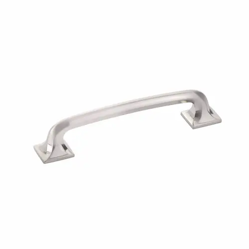 5" Center to Center Northport Square Cabinet Pull Brushed Nickel Finish 5" Center to Center Northport Square Cabinet Pull Brushed Nickel Finish