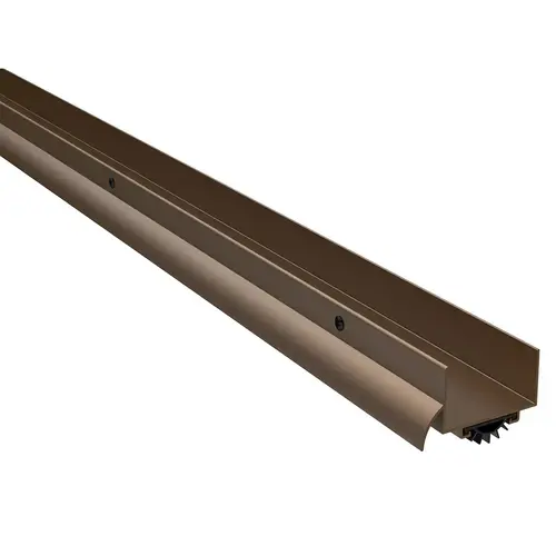 48" (4 ft) Door Shoe with Vinyl Dark Bronze Finish