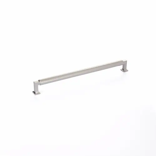 12" Center to Center Haniburton Cabinet Pull Satin Nickel Finish 12" Center to Center Haniburton Cabinet Pull Satin Nickel Finish