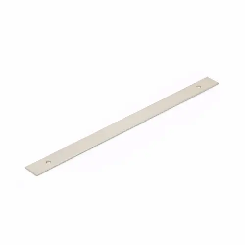 12" Center to Center Pub House Backplate for Pull Brushed Nickel Finish 12" Center to Center Pub House Backplate for Pull Brushed Nickel Finish