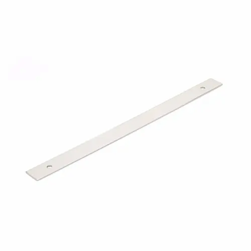 12" Center to Center Pub House Backplate for Pull Polished Nickel Finish 12" Center to Center Pub House Backplate for Pull Polished Nickel Finish