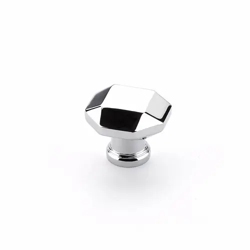 1-1/4" Menlo Park Cabinet Knob Polished Chrome Finish 1-1/4" Menlo Park Cabinet Knob Polished Chrome Finish