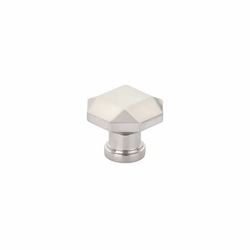 1-1/4" Menlo Park Cabinet Knob Brushed Nickel Finish 1-1/4" Menlo Park Cabinet Knob Brushed Nickel Finish