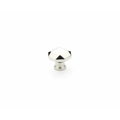 1-1/4" Menlo Park Cabinet Knob Polished Nickel Finish 1-1/4" Menlo Park Cabinet Knob Polished Nickel Finish