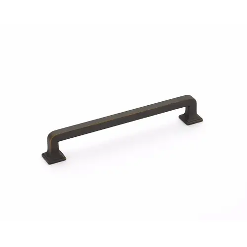 6" Center to Center Menlo Park Cabinet Pull Ancient Bronze Finish 6" Center to Center Menlo Park Cabinet Pull Ancient Bronze Finish