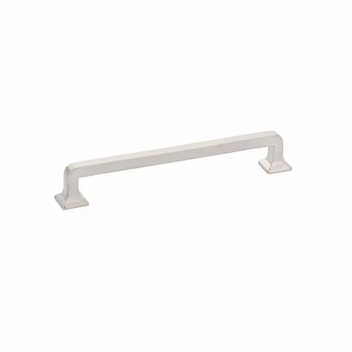 6" Center to Center Menlo Park Cabinet Pull Brushed Nickel Finish 6" Center to Center Menlo Park Cabinet Pull Brushed Nickel Finish
