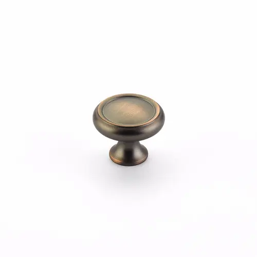 1-1/4" Country Traditional Cabinet Knob Aurora Bronze Finish 1-1/4" Country Traditional Cabinet Knob Aurora Bronze Finish