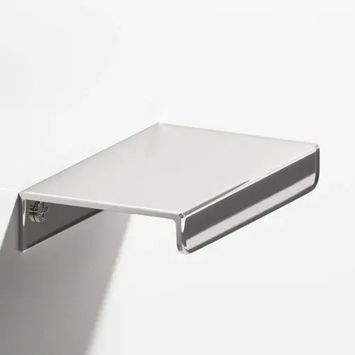 710 Series 8" Center to Center Edge Cabinet Pull Polished Nickel Finish 710 Series 8" Center to Center Edge Cabinet Pull Polished Nickel Finish