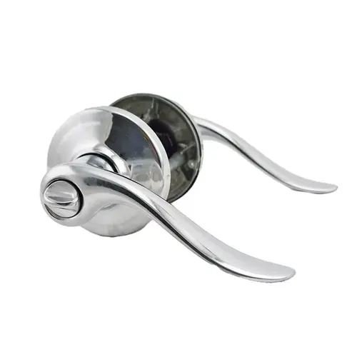 Tustin Privacy Door Lock with 6AL Latch and RCS Strike Bright Chrome Finish Tustin Privacy Door Lock with 6AL Latch and RCS Strike Bright Chrome Finish
