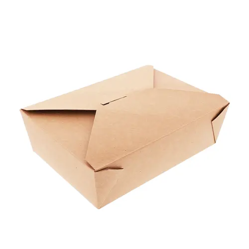 #3 KRAFT FOLDED TAKE OUT BOX