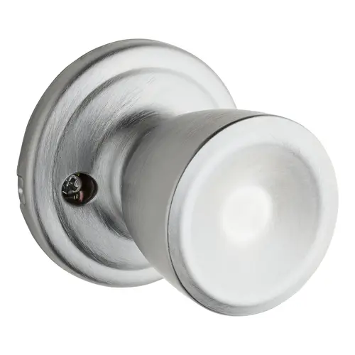 Kwikset Abbey Half Dummy Lock Satin Chrome Finish Kwikset Abbey Half Dummy Lock Satin Chrome Finish