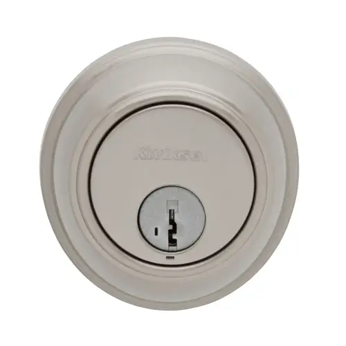 Key Control UL Listed Single Cylinder Deadbolt with the SmartKey Feature FOR MASTER KEYING PROJECTS Satin Nickel Key Control UL Listed Single Cylinder Deadbolt with the SmartKey Feature FOR MASTER KEYING PROJECTS Satin Nickel