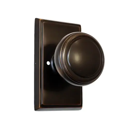 Norwich Knob Privacy With Rectangular Rose Oil Rubbed Bronze Finish Norwich Knob Privacy With Rectangular Rose Oil Rubbed Bronze Finish