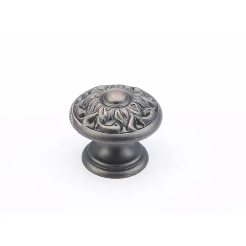 1-3/8" Corinthian Cabinet Knob Michelangelo Bronze Finish 1-3/8" Corinthian Cabinet Knob Michelangelo Bronze Finish