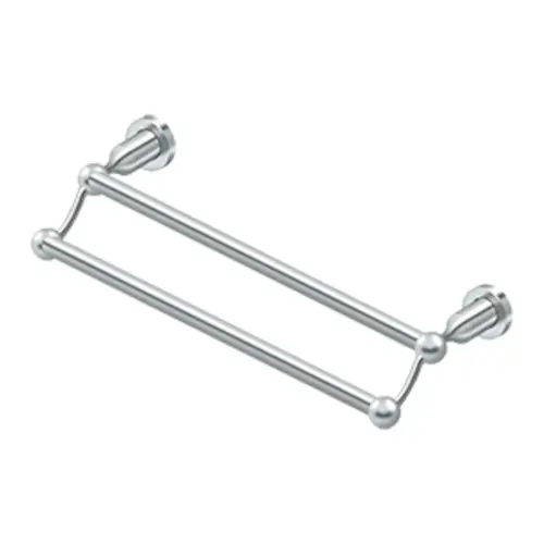 24" Center To Center Nobe Series Towel Bar Double Chrome