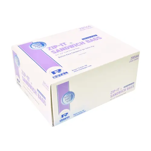 Resealable Sandwich Bags 1.2 Mil Resealable Sandwich Bags 1.2 Mil