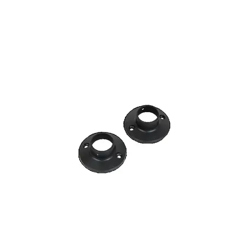 Flange Set for Spacious Rod Matte Black Finish Flange Set for Spacious Rod Matte Black Finish