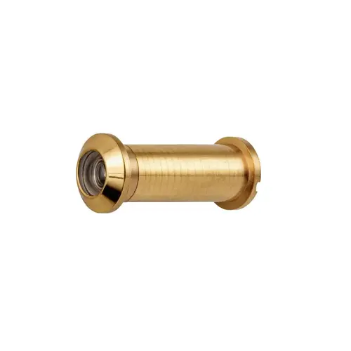 UL 160 Degree Door Viewer for 1-3/8" to 2-1/4" Bright Brass Finish UL 160 Degree Door Viewer for 1-3/8" to 2-1/4" Bright Brass Finish