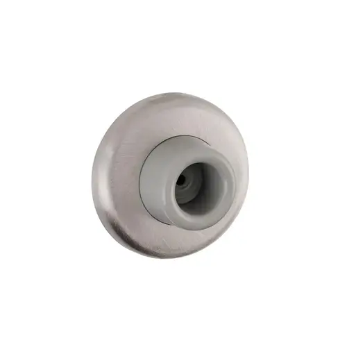 2-1/2" Diameter Concave Wall Stop Satin Nickel Finish 2-1/2" Diameter Concave Wall Stop Satin Nickel Finish