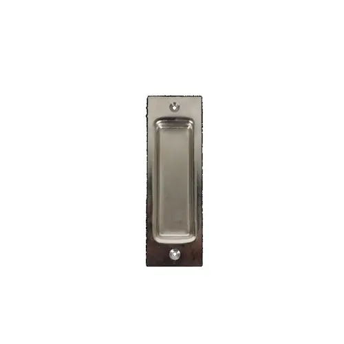 Recessed Flush Pull Satin Nickel Finish Recessed Flush Pull Satin Nickel Finish