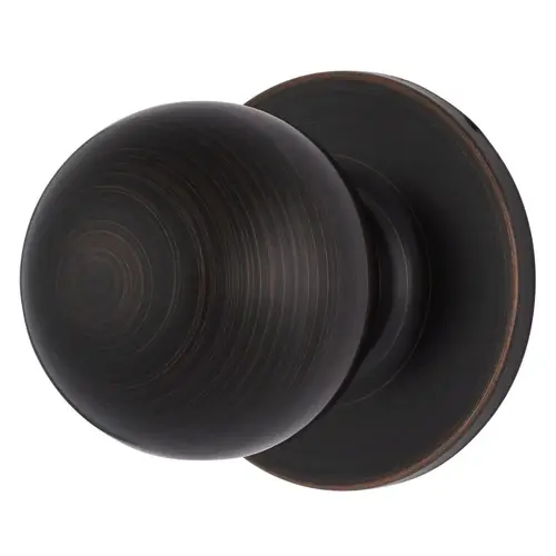 Raleigh Series Passage Transitional Ball Knob and Round Rose with 4 Way Adjustable Latch and Round Corner Full Lip Strike Tuscan Bronze Finish Raleigh Series Passage Transitional Ball Knob and Round Rose with 4 Way Adjustable Latch and Round Corner Full Lip Strike Tuscan Bronze Finish