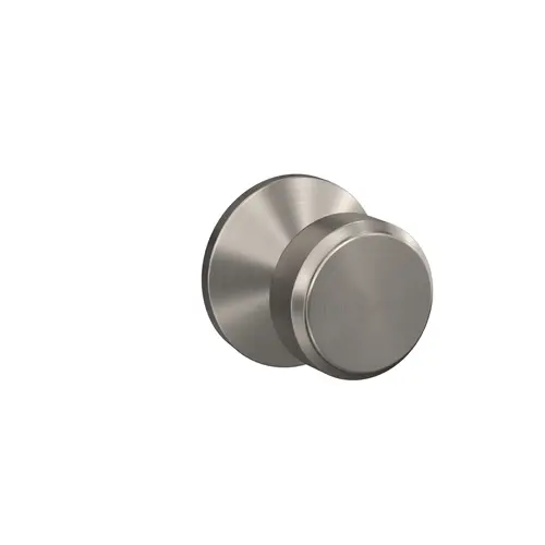 Bowery Knob with Kinsler Rose Passage and Privacy Lock with 16600 Latch and 10027 Strike Satin Nickel by Bright Chrome Finish Bowery Knob with Kinsler Rose Passage and Privacy Lock with 16600 Latch and 10027 Strike Satin Nickel by Bright Chrome Finish