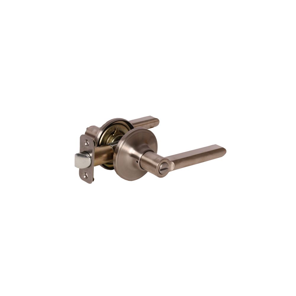 Pamex FLFP01 Alto Lever with Round Rose Privacy Lockset Grade 3