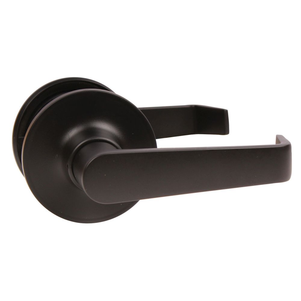 Pamex FLU903 Calypso Lever with Round Rose Passage Lockset Grade 3