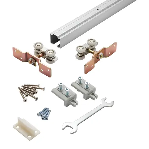 with H222R1 Hangers and TELS-14 in Track Stops Zinc Coated Steel