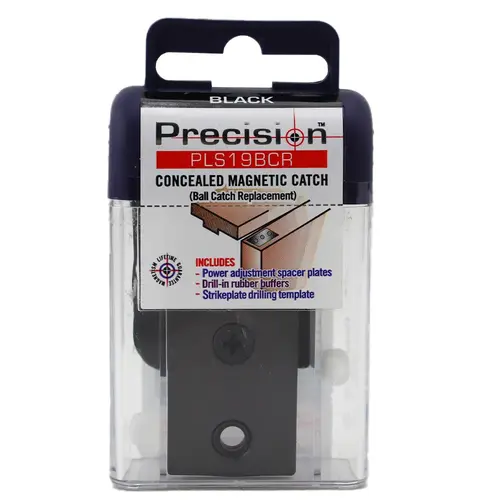 Ball Catch Replacement Concealed Magnetic Catch Black Finish