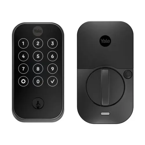 Pro 2 Lock SL Keyed Touchscreen Deadbolt with Bluetooth Black Suede Powder Coat Finish Pro 2 Lock SL Keyed Touchscreen Deadbolt with Bluetooth Black Suede Powder Coat Finish
