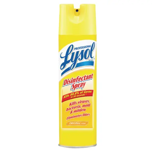 Disinfectant Spray, Original Scent, 19 oz, Aerosol Can Disinfectant Spray, Original Scent, 19 oz, Aerosol Can