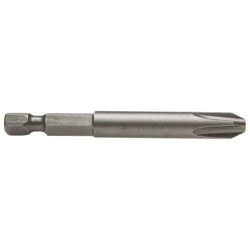 Phillips Power Bits, #3, 1/4 in Drive, 2 3/4 in, 5/16 in Diam Phillips Power Bits, #3, 1/4 in Drive, 2 3/4 in, 5/16 in Diam