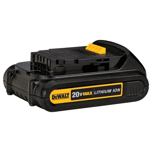 MAX* Cordless Tool Battery, 20 V, Lithium-ion, 1.5 Ah, Compact, 1 EA/EA MAX* Cordless Tool Battery, 20 V, Lithium-ion, 1.5 Ah, Compact, 1 EA/EA