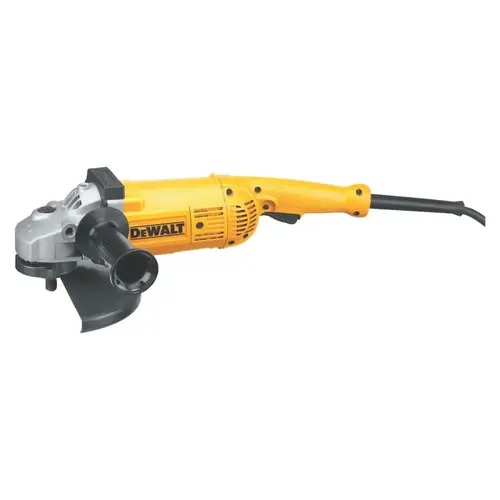 5.3HP Large Angle Grinder, 9 in dia, 15 A, 6000 rpm, Lock-On/Trigger