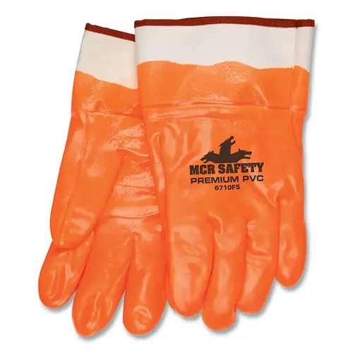 PVC FOAM LINED FLUORESCENT ORANGE SAFTEY CUFF - 2 per pack x12 packs PVC FOAM LINED FLUORESCENT ORANGE SAFTEY CUFF - 2 per pack x12 packs