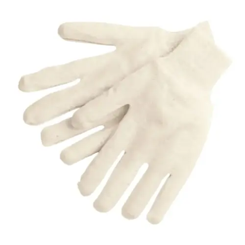 Cotton Jersey Gloves, Large, Natura - 2 per pack x12 packs Natural Cotton Jersey Gloves, Large, Natura - 2 per pack x12 packs Natural