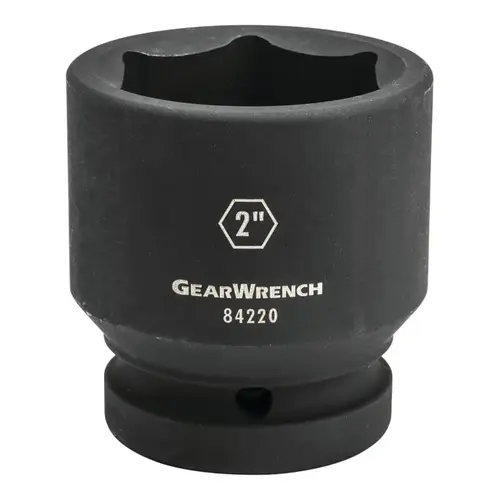 Impact Socket, 1 in Drive Size, 4-1/2 in Opening Size, 6-point, Standard Length Impact Socket, 1 in Drive Size, 4-1/2 in Opening Size, 6-point, Standard Length