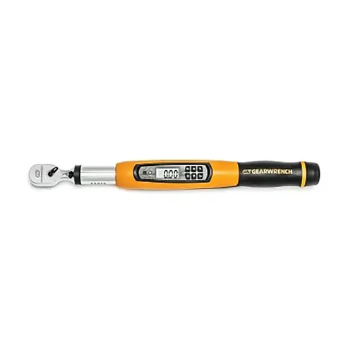 Electronic Torque Wrench, 3/8 in, 7.4 ft lb to 99.6 ft lb Electronic Torque Wrench, 3/8 in, 7.4 ft lb to 99.6 ft lb