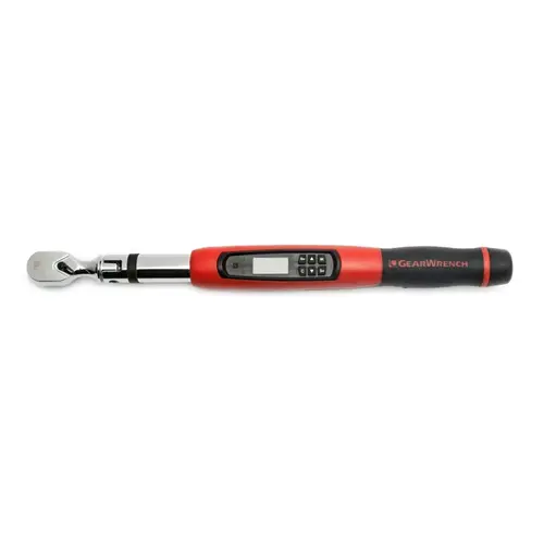 Flex Head Electronic Torque Wrenches with Angles, 3/8 in Drive