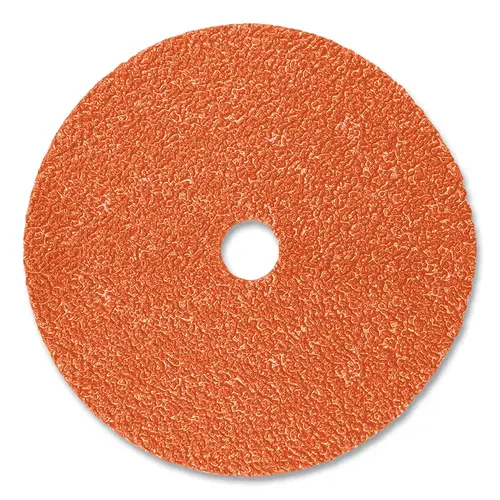 Cubitron II 987C Fibre Disc, Precision Shaped Ceramic, 5 in dia, 7/8 in Arbor, 60 Grit Orange Cubitron II 987C Fibre Disc, Precision Shaped Ceramic, 5 in dia, 7/8 in Arbor, 60 Grit Orange