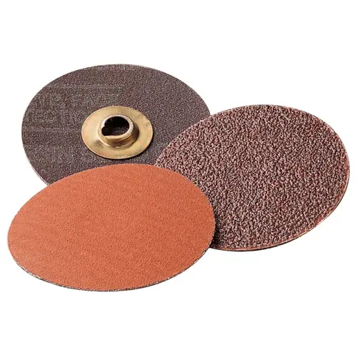 Roloc Discs 777F, Ceramic/Regular Alumina Mix, 2 in Dia., 36 Grit Brown Button - pack of 50 Roloc Discs 777F, Ceramic/Regular Alumina Mix, 2 in Dia., 36 Grit Brown Button - pack of 50