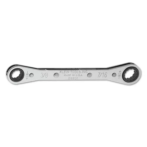 Box End Offset Wrench: 1/2 x 9/16", 12 Point, Double End Box End Offset Wrench: 1/2 x 9/16", 12 Point, Double End