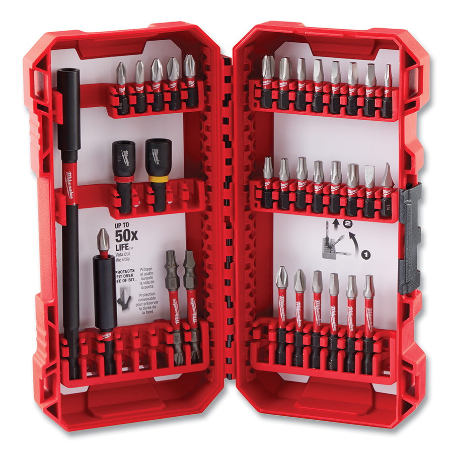 Milwaukee 48-32-5101 SHOCKWAVE Impact Duty  Driver Bit Set, Alloy Steel