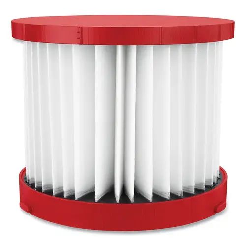 Vacuum Cleaner Wet/Dry Filter, HEPA, For Models 0880-20/0960-20/0970-20 Red/Silver Vacuum Cleaner Wet/Dry Filter, HEPA, For Models 0880-20/0960-20/0970-20 Red/Silver