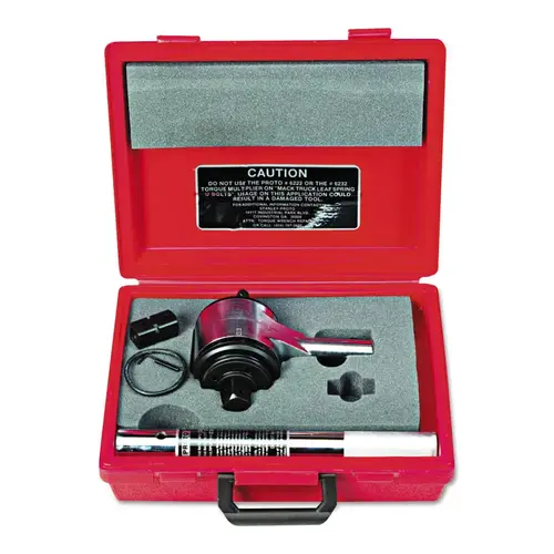 Torque Multiplier, 1/2 in Drive, Square, 3200 ft lb Torque Multiplier, 1/2 in Drive, Square, 3200 ft lb