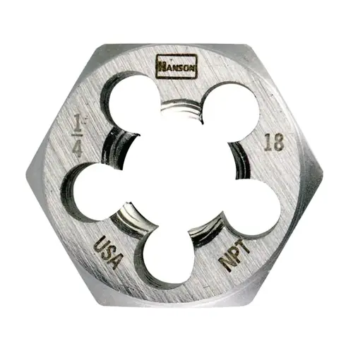 Hexagon Taper Pipe Dies (HCS) - pack of 5 Hexagon Taper Pipe Dies (HCS) - pack of 5