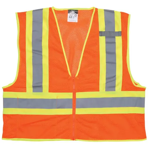 WCCL2O Luminator Class 2 Safety Vest, 4X-Large, Fluorescent Orange - pack of 50 WCCL2O Luminator Class 2 Safety Vest, 4X-Large, Fluorescent Orange - pack of 50