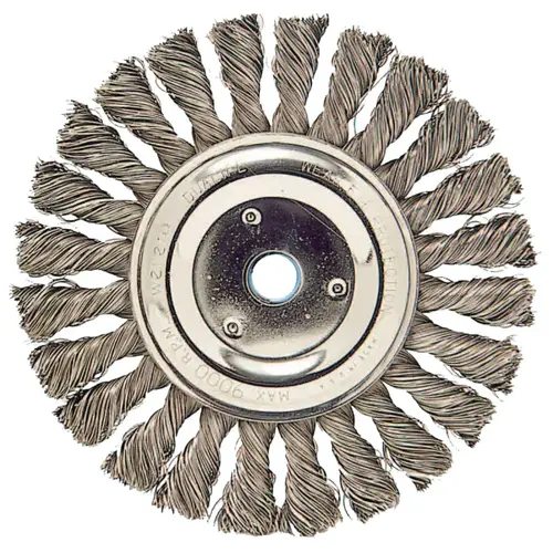 Cable Twist Knot Wire Wheel, 4 in Diameter - pack of 300 Cable Twist Knot Wire Wheel, 4 in Diameter - pack of 300